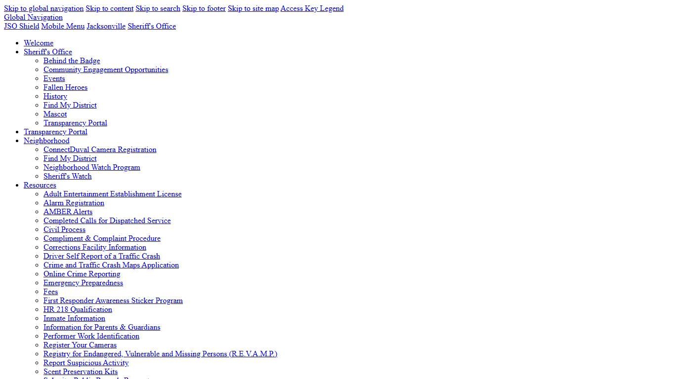 www.jaxsheriff.org - JaxSheriff.org